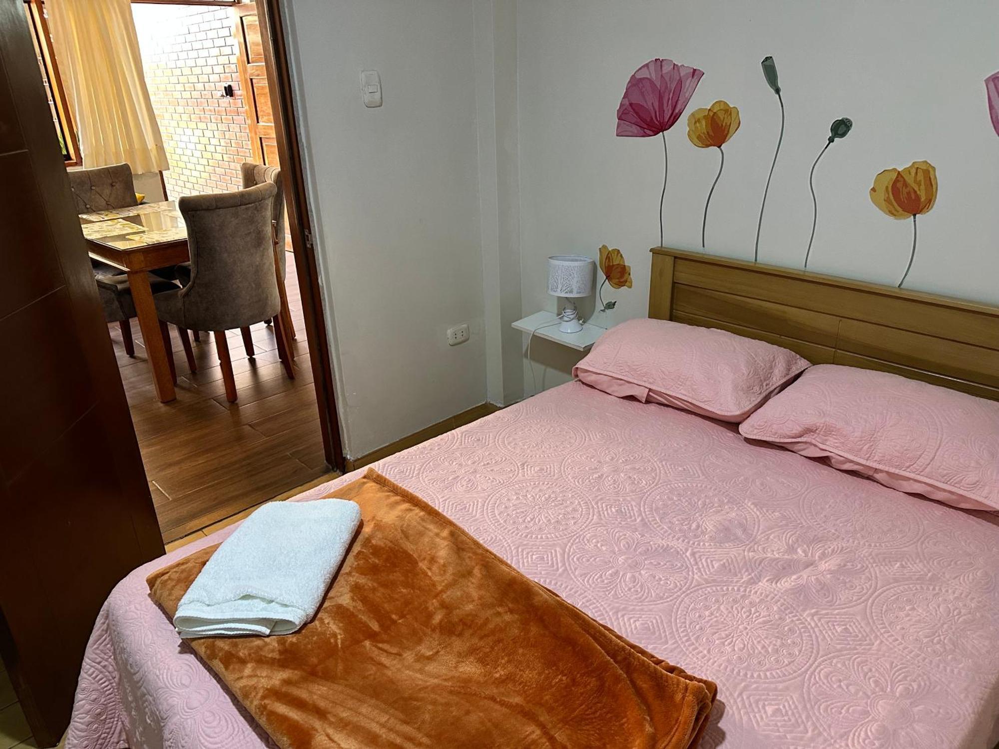 Hermoso dpto amoblado, 1 piso, wifi, terraza y cochera en San Miguel Lima Exterior foto